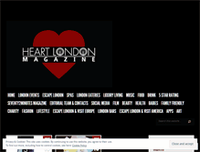 Tablet Screenshot of heartlondonmagazine.com